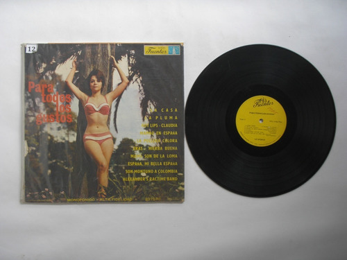 Lp Vinilo Para Todos Los Gustos Varios Interpretes Col 1960