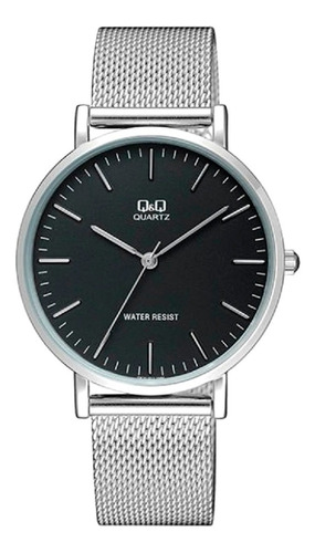 Reloj Q&q By Citizen Qa20j Acero Tejido Para Hombre Liniers