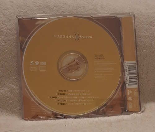 Cd Single Slim Importado Alemanha Madonna Frozen (Usado)