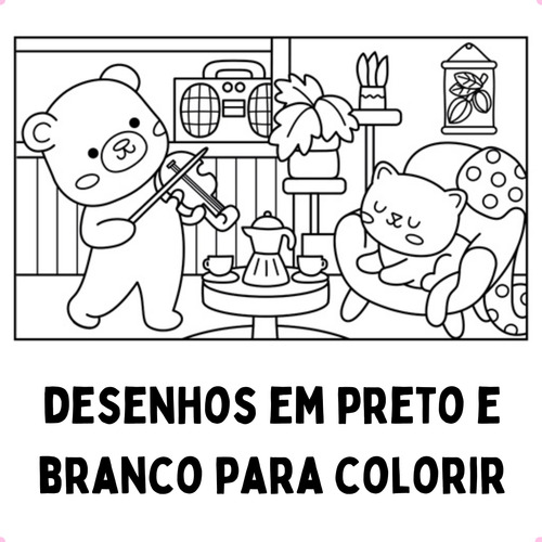 Livro De Colorir Em Capa Dura Com Desenhos Variados E Detalhados - Ideal Para Relaxamento, Combater O Estresse E Estimular A Criatividade! Um Presente Incrível Para Crianças E Adultos