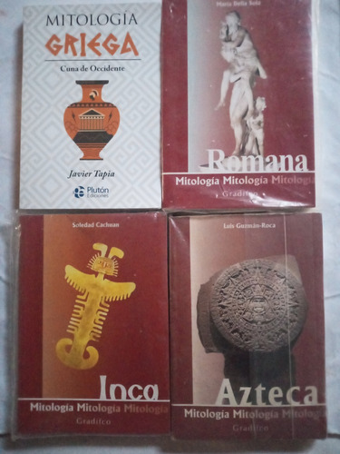 Mitologia Griega/romana/inca/azteca.pack 4 Obras