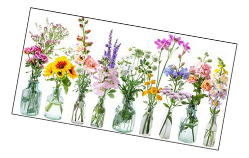 Ventana De Flores Calcomanías De Pared Calcomanía De Papel