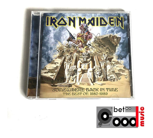 Cd Iron Maiden - Somewhere Back In Time - The Best Of 80-89