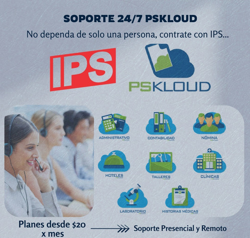 Sistema Administrativo Pskloud Premiumsoft (soporte Técnico)
