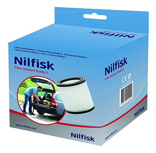 Filtro Para Aspiradora Buddy Ii Nilfisk 81943047