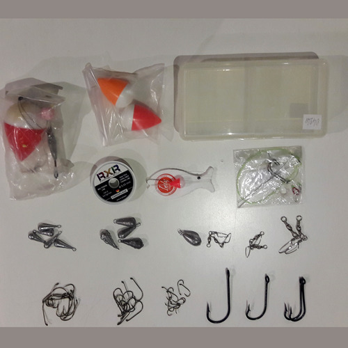 Kit Completo Rio. Caña Y Reel Spinit + Accesorios