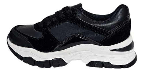 Zapatillas Negro Urbanas De Mujer Tamagiu Deportivo Moda