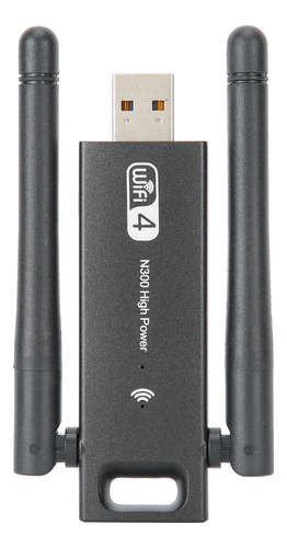 Adaptador Usb Wifi4 300mbps Antena Inalámbrica Wifi De Alta