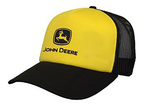 Gorro Jockey John Deere Corona Amarilla Importada De Usa