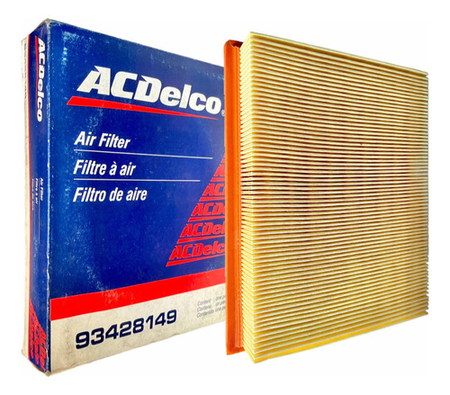 Filtro Aire Motor Corsa 1.3 1.4 1.6 Chevy Original Acdelco