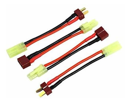 2 Pares Sharegoo Mini Conector Estilo Tamiya Deans T Pl...
