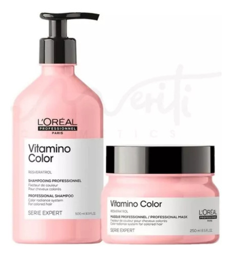 Kit Vitamino Color (shampoo 500ml + Mascarilla 250ml)