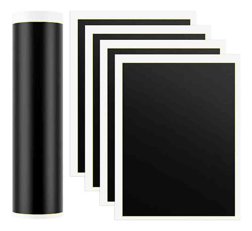 Papel De Marcado Láser Negro U24 Unidades, 39 X 27 Cm, Láser