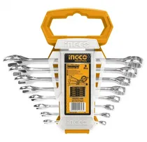 Comprar Set Llaves Punta Corona 8 Pcs De 6-19mm Ingco \u002F\u002F Ecban