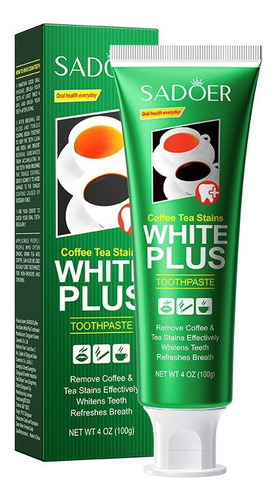 - Pasta De Dientes Blanqueadora Para Quitar Manchas De Café