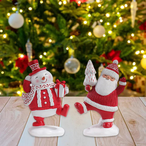 Adorno De Escritorio Navideño, Decoración De Estilo A