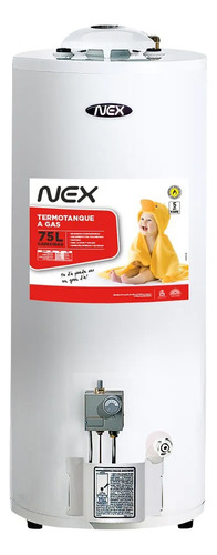 Termotanque A Gas 75 Lts Mg Nex 