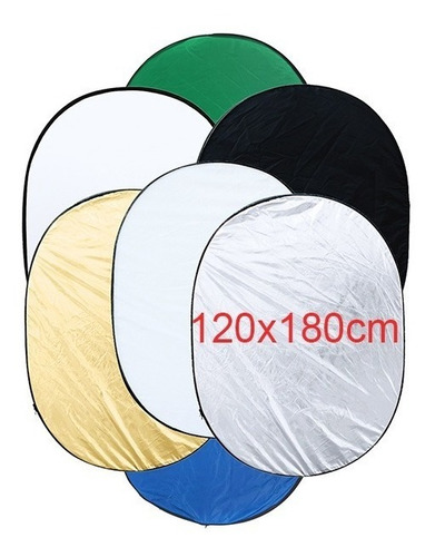 Rebatedor Oval 7 Em 1 120x180cm 7x1 120x180 Cm Case