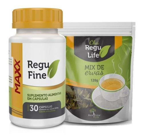 Regu Fine Maxx  + Regulife S/juros 12x + Brindes 