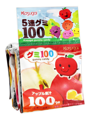 Tirita De Gomitas De Sabores Frutales Japoneses