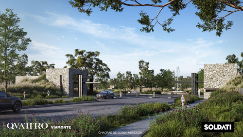 Lote En Venta Chacras De Coria - Parque Isla En Proyecto Qvattro Viamonte - Mendoza