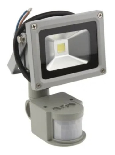 Luz Foco Proyector 10w Con Sensor De Movimiento/f038