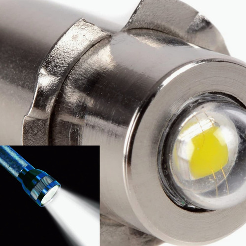 Foco Led Reemplazo Upgrade Lamparas Maglite C Y D Bateria Color de la linterna Blanc Color de la luz Blanco