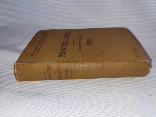 Montesquieu Morceaux Choisis Roustan Didier