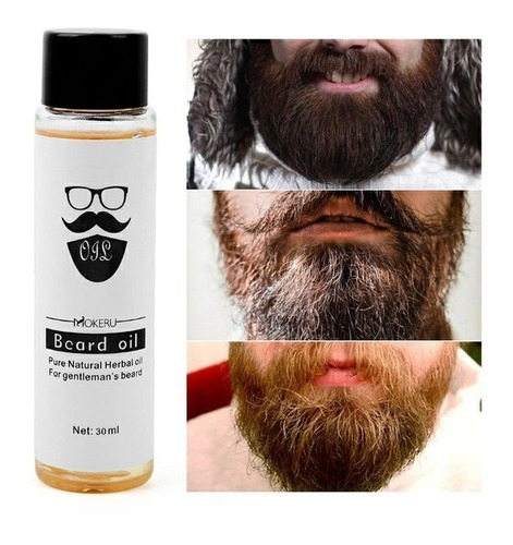 Óleo 100% Orgânico Crescimento Barba,bigode,cabelo 1x30ml