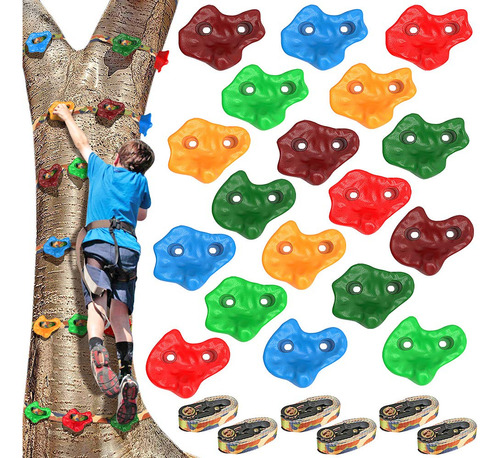 Dolibest 18 Kit De Escalada 6 Correas Entrenamiento 