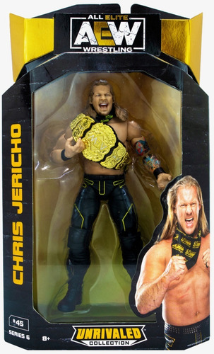 Aew Figura De Acción Chris Jericho Unrivaled Collection 6