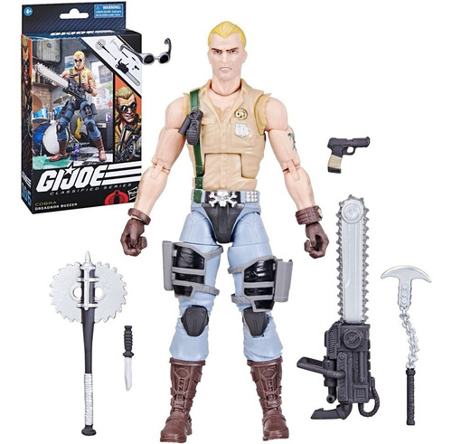 Figura G.i. Joe Classified Series Dreadnok Buzzer