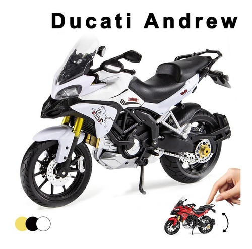 2016 Ducati Andrew 1:12 Miniatura Metal Autos Colección [u]