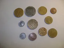 Comprar Lote De 11 Monedas Distintos Paises Chile China Canada Etc
