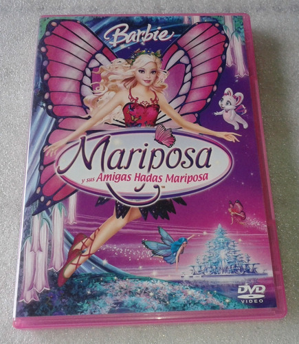 Barbie Mariposa Y Sus Amigas Hada Mariposa Pelicula Dvd 