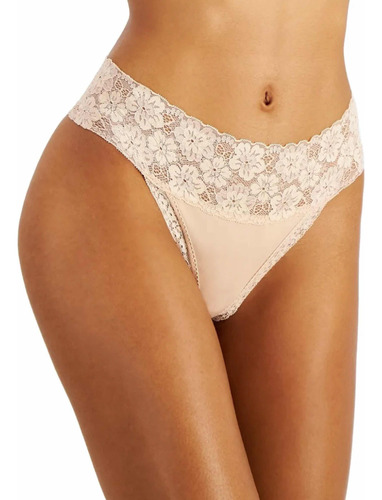 Jenni Intimates Ropa Interior, Tanga De Algodon Con Encaje