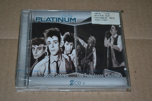 Soda Stereo Los Fabulosos Cadillacs Platinum 2 Cd Ska Rock 