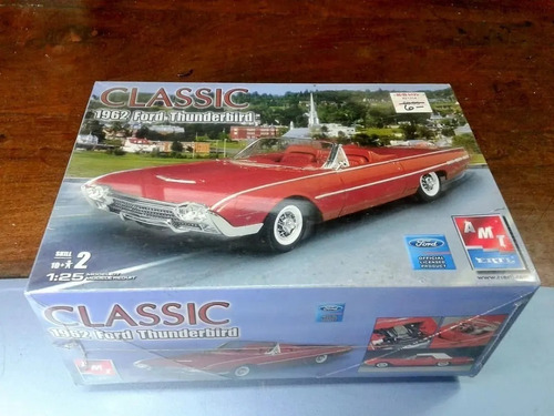 Maqueta Ford Thunderbird 1962 Convertible Para Armar-