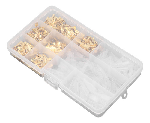 Kit De Sortimento De Terminais De Conector De Fio De Latão F