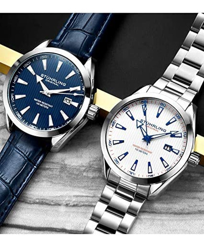 Reloj Para Hombre Stuhrling Original/azul