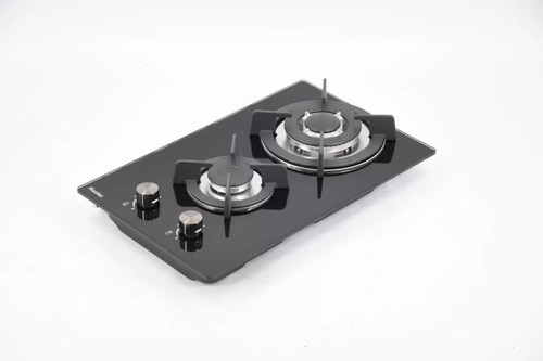 Parrilla Empotrar 2 Quemadores Cristal Templado Maxims