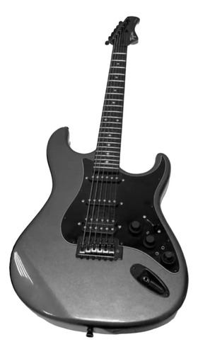 Guitarra Tagima Sixmart C/ Efeitos Drive Reverb Delay Fone Cor Silver Material Do Diapasão Purple Heart Orientação Da Mão Destro