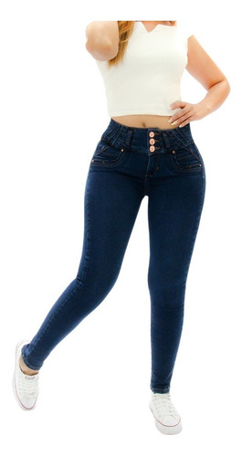 Jeans Corte Colombiano Pretina Ancha Michaelo Jeans Ref-6393