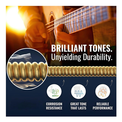 Cuerdas Guitarra Acústica 10-47 11002 Extra Super Slinky