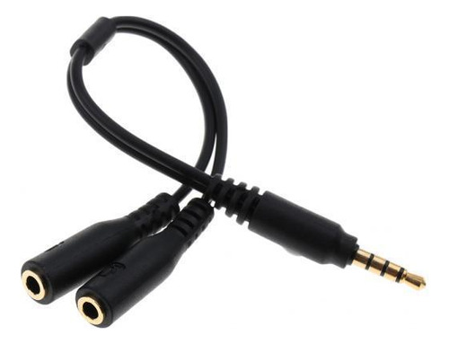 2 Adaptador Convertidor De Auriculares Divisor Y De