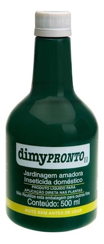 Inseticida Jardinagem Amadora Spray Dimy Pronto II Frasco 500ml