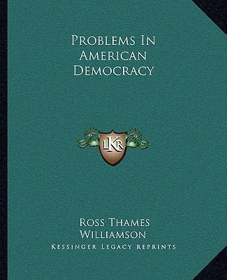 Libro Problems In American Democracy - Ross Thames Willia...