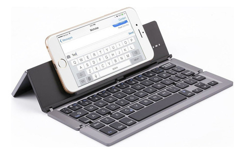 R Teclado Inalámbrico Bluetooth Mini Teclado Plegable
