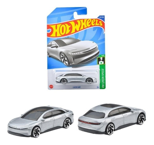 Auto Lucid Air Edicion 2021 Coleccion Hotwheels 1:64 Metal