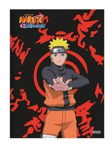 Caderno Desenho 60 Fls Naruto Novo Capas Sortidas Original